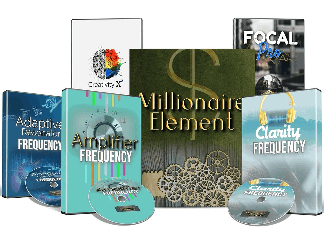Oder the book and audios Millionaire Element™️ only $19.99
